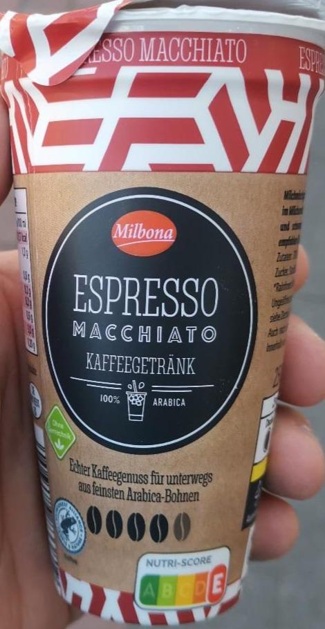 Фото - Espresso macchiato kaffeegetränk Milbona