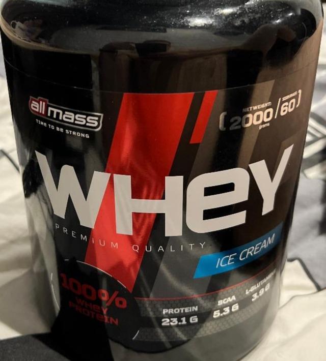 Фото - Whey premium quality ice cream Allmass