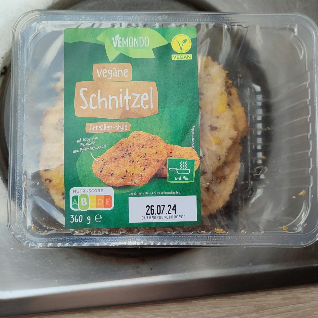 Фото - Vegane Schnitzel Vemondo