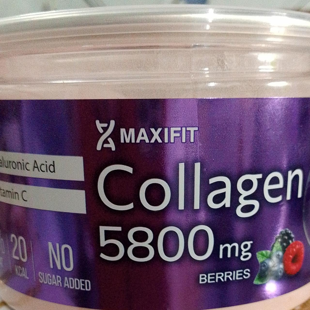 Фото - Collagen 5800mg berries Maxifit