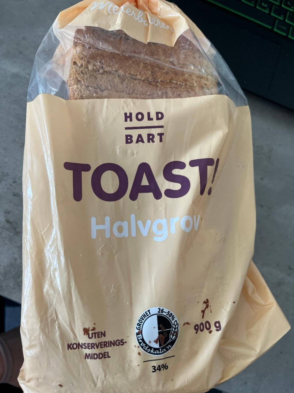 Фото - Toast halvgrov Hold Bart