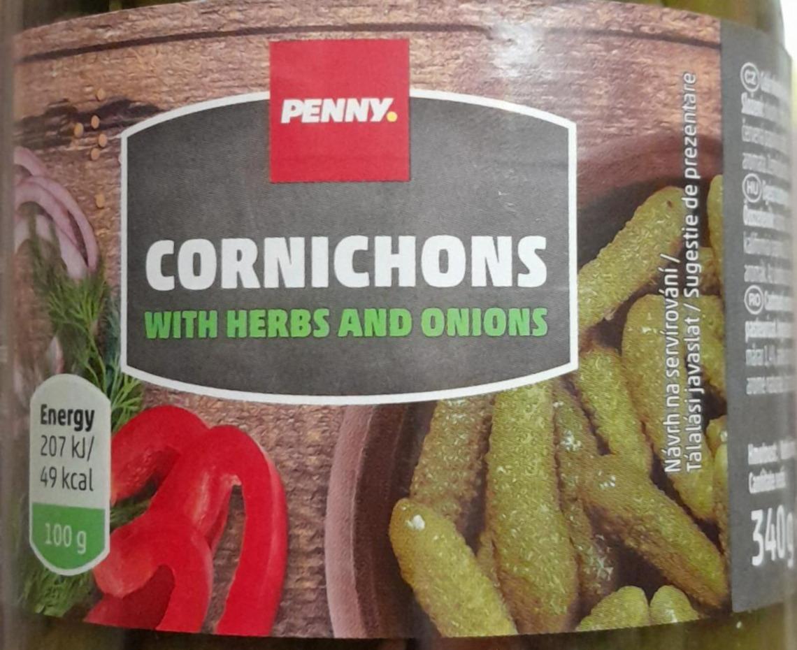 Фото - Cornichons with herbs and onions Penny