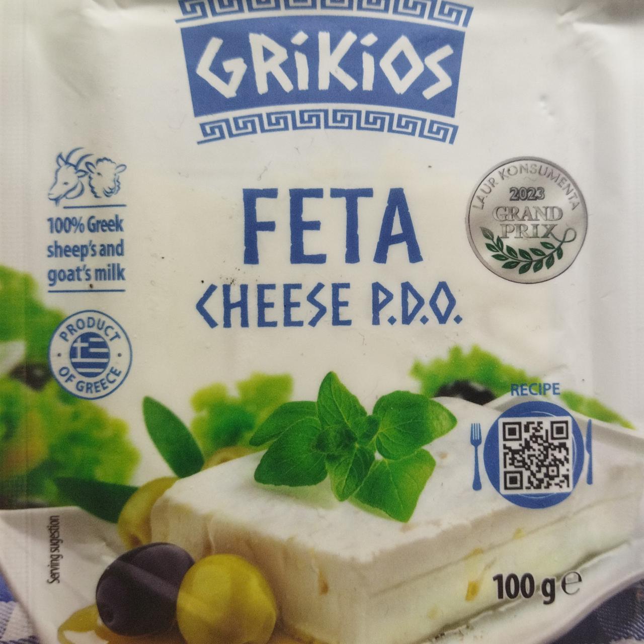 Фото - Feta Cheese P.D.O. Grikios