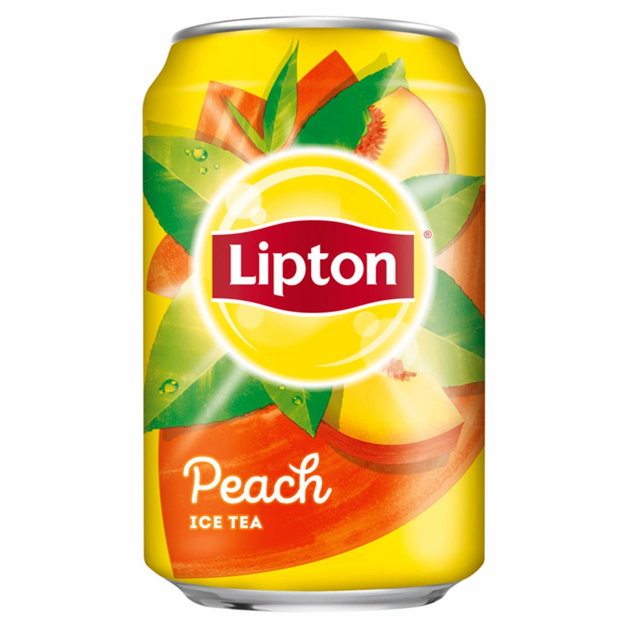 Фото - Холодный чай персик ice tea Lipton