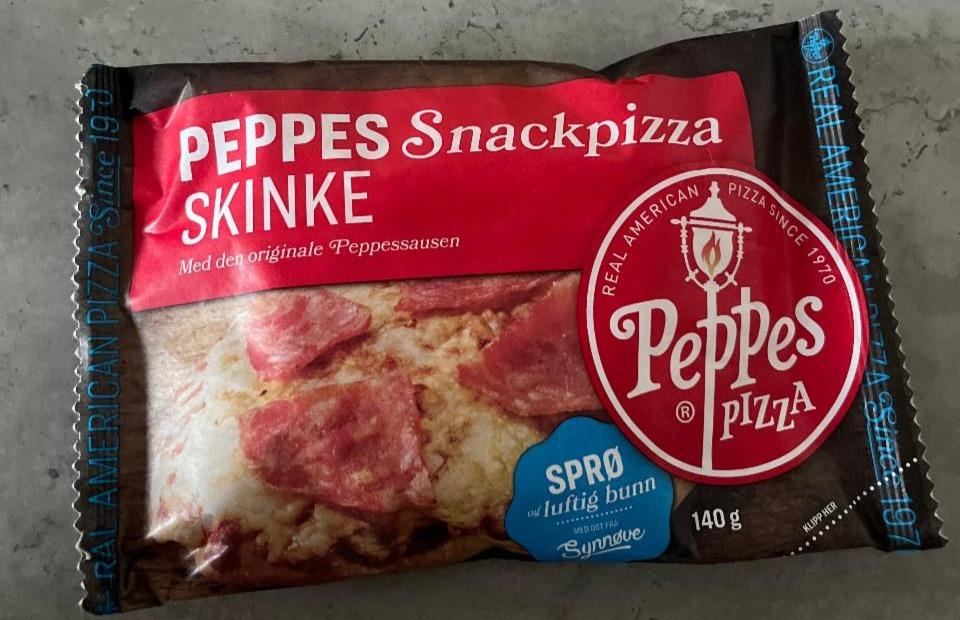 Фото - Peppes pizza snackpizza skinke Synnøve