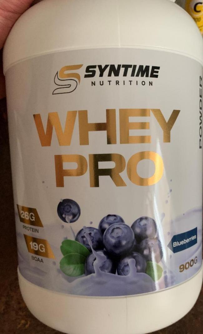 Фото - Протеин черника whey pro Syntime