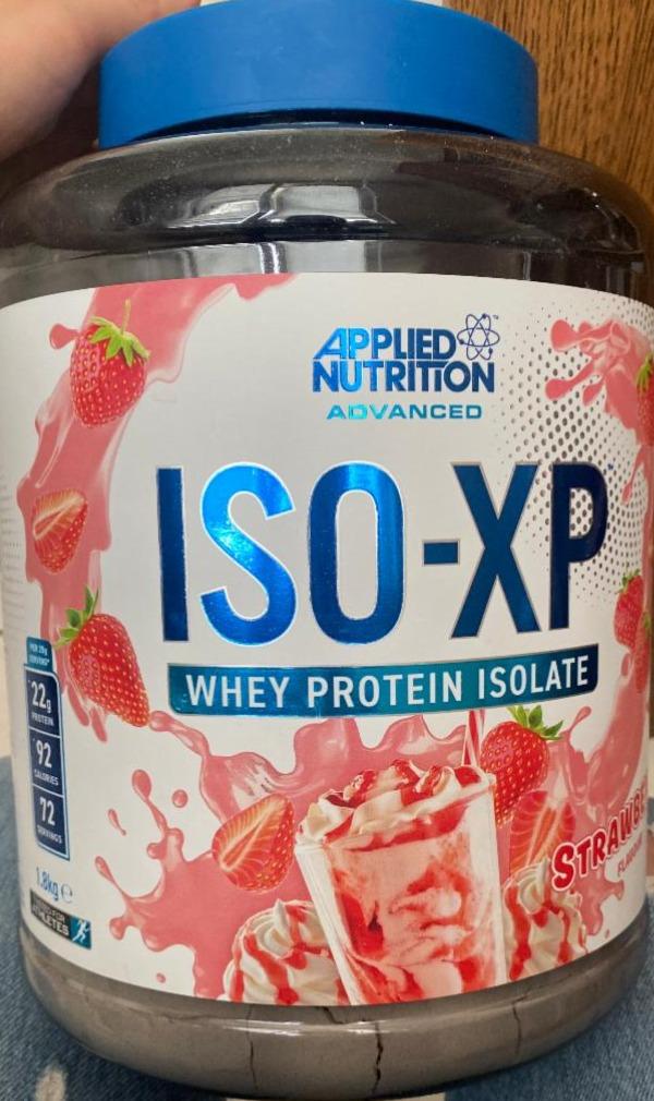 Фото - Iso-xp whey protein isolate strawberry Applied nutrition