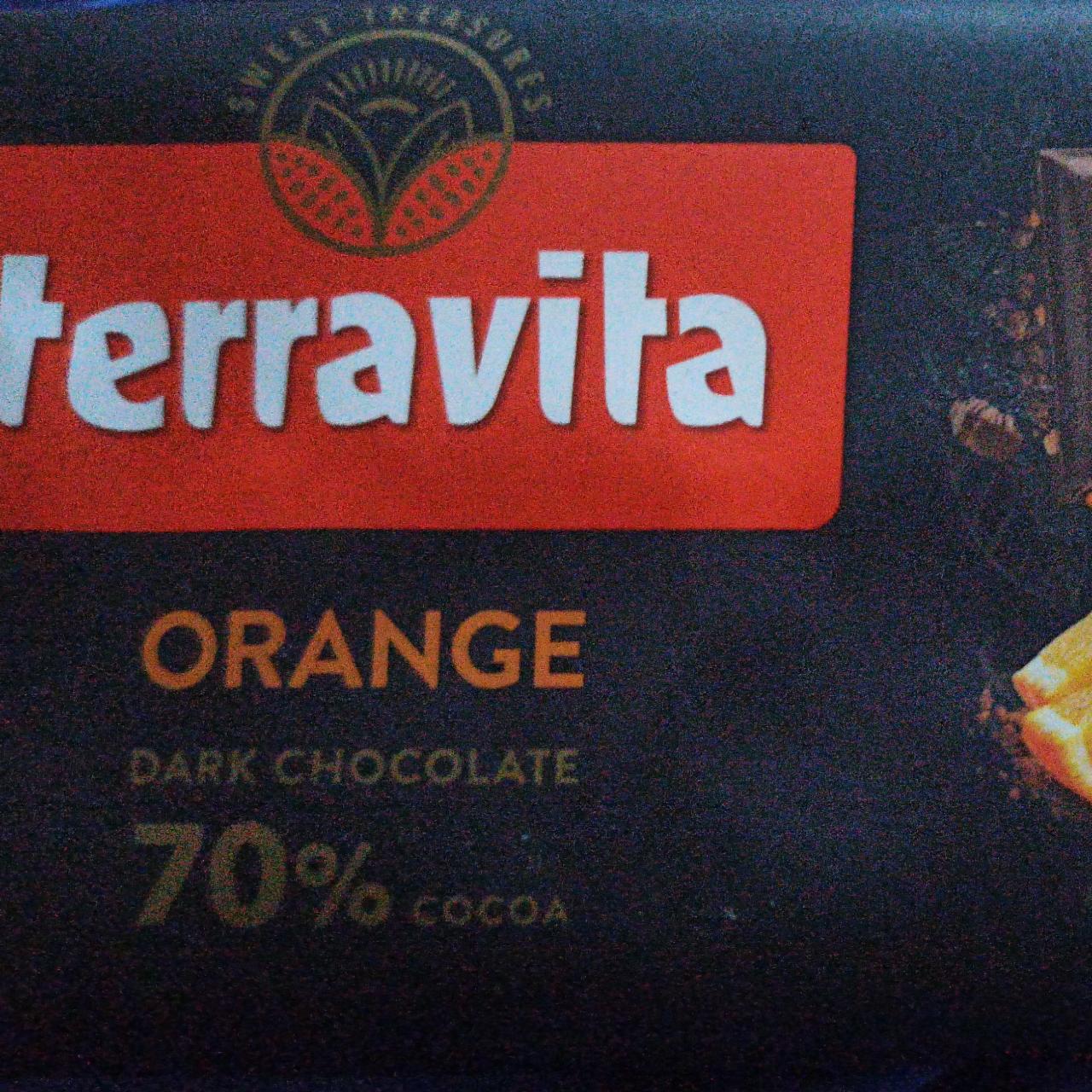 Фото - Dark chocolate 70% orange Terravita