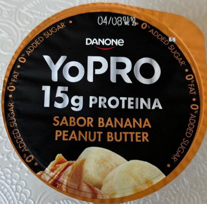 Фото - YoPRO Sabor Banana Peanut Butter Danone