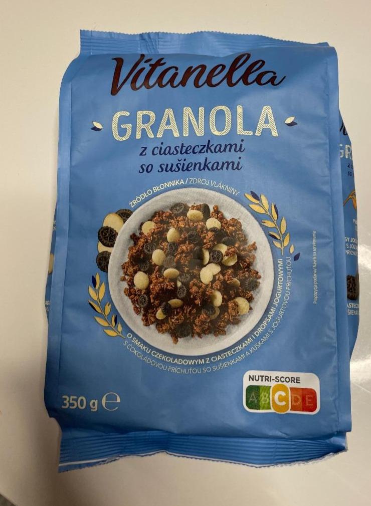 Фото - Granola z ciasteczkami so sušienkami Vitanella