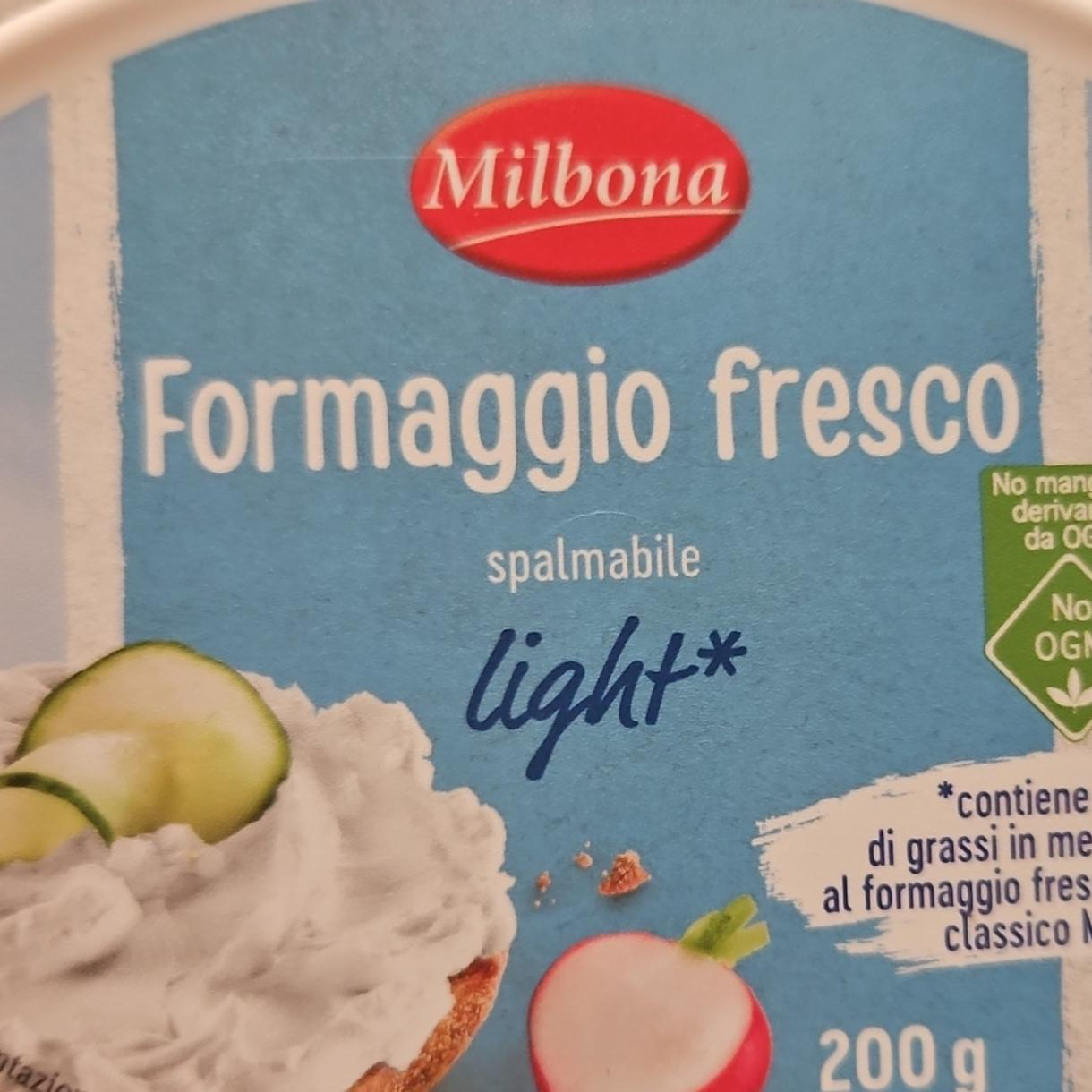 Фото - Formaggio fresco light Milbona