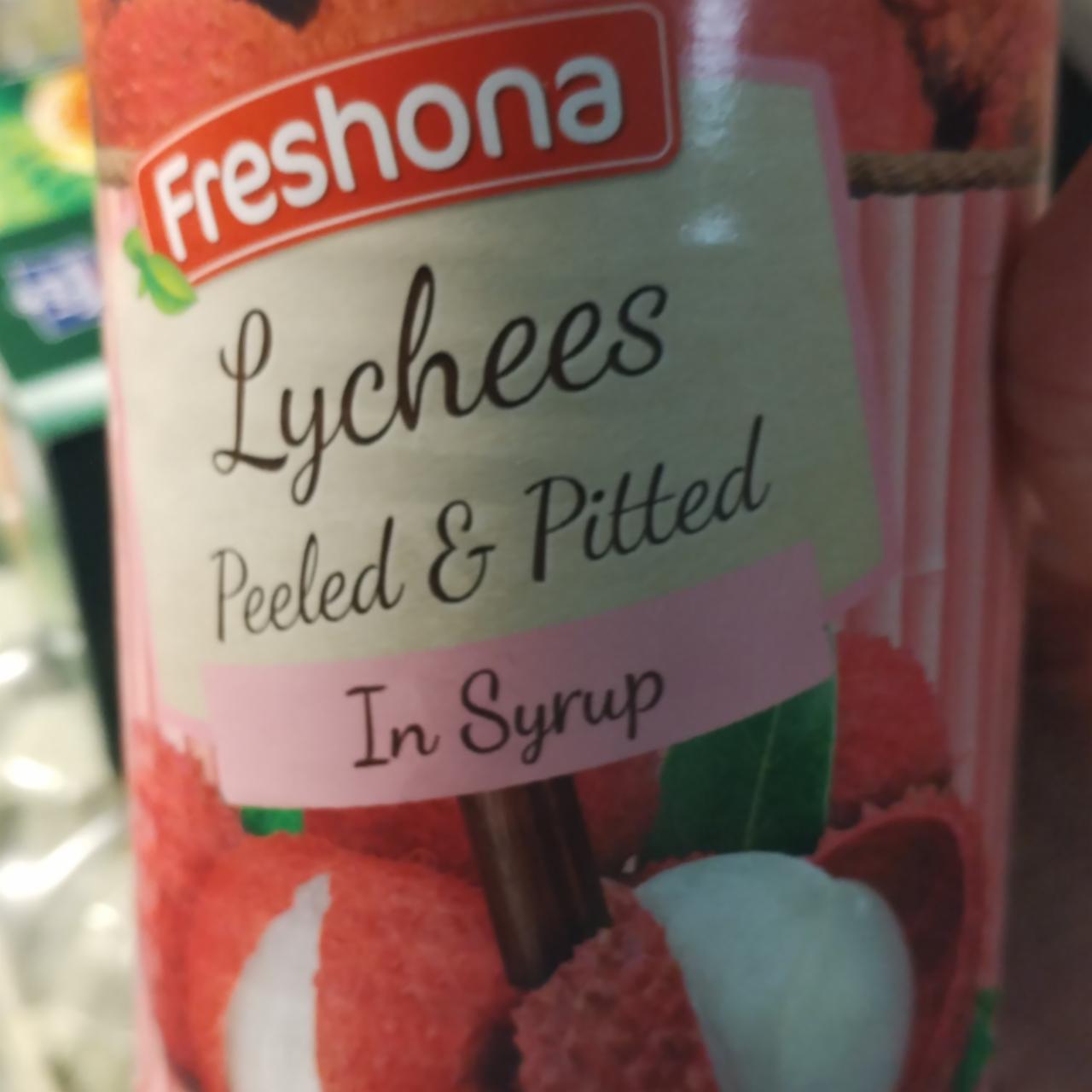 Фото - Lychees peeled in syrup Freshona