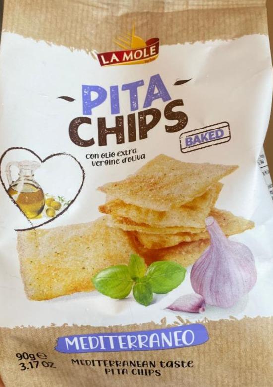 Фото - Chips pita mediterraneo baked La Mole