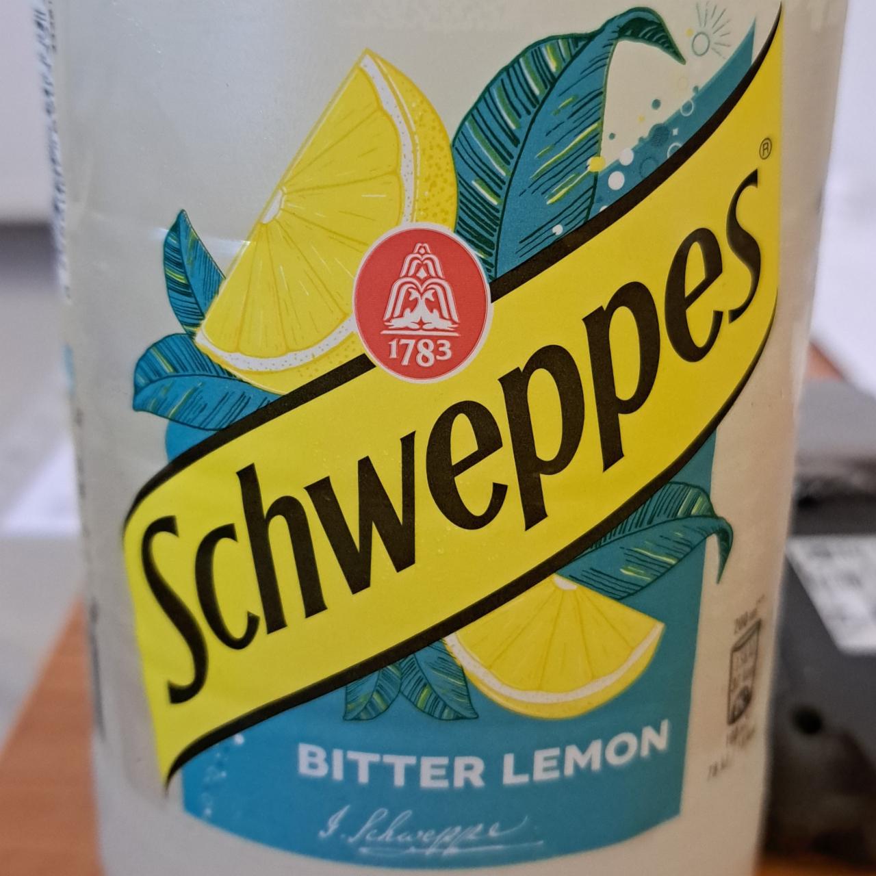 Фото - Напиток сильногазированный со вкусом горького лимон Original Bitter Lemon Schweppes Швепс