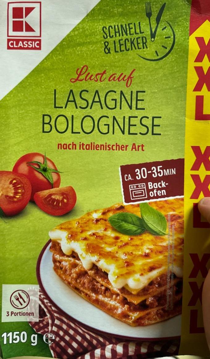 Фото - Lasagne bolognese K-Classic