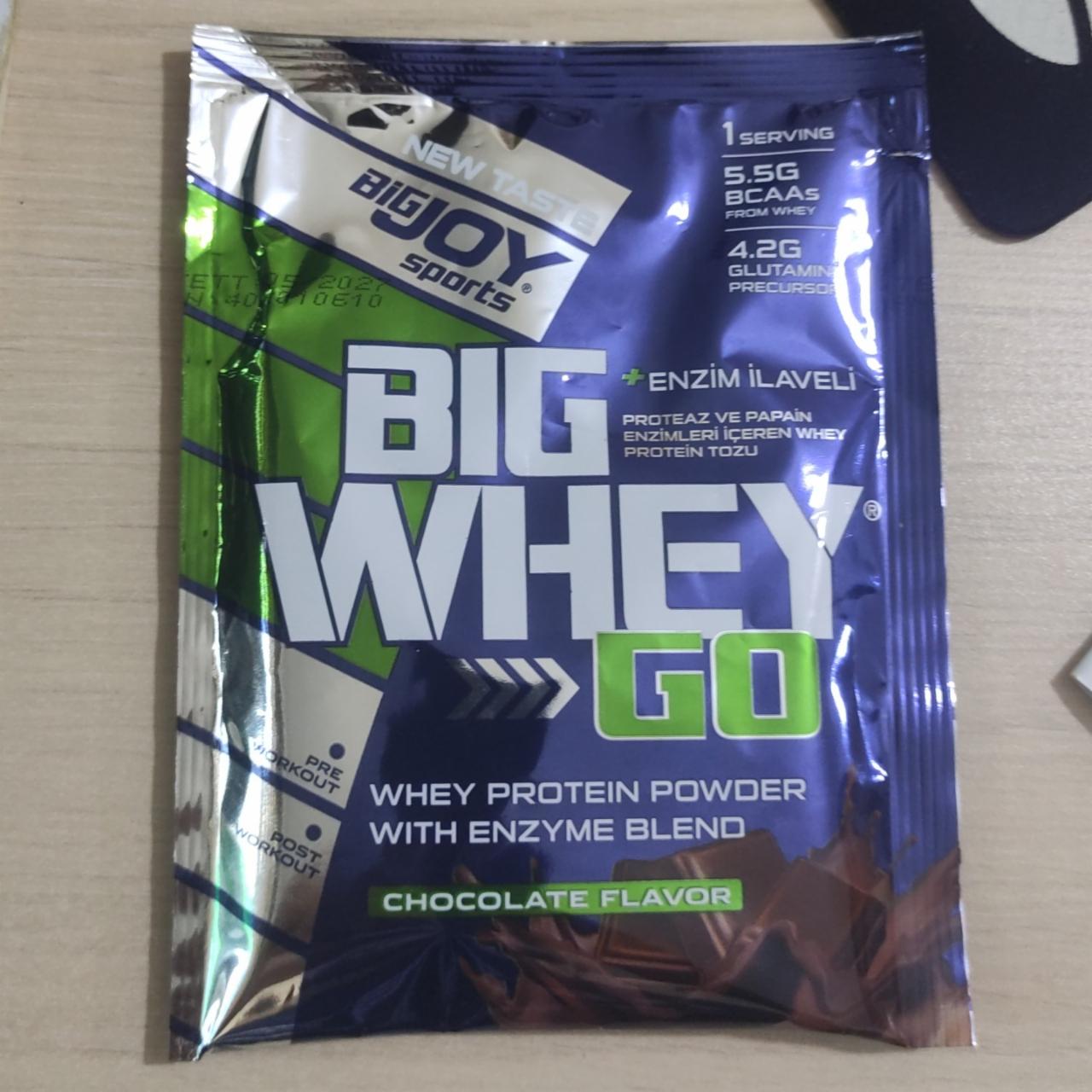 Фото - Big Whey go Chocolate BigJoy Sports