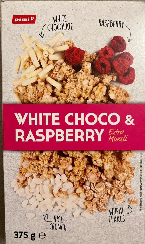 Фото - White choco&raspberry extra muesli Rimi