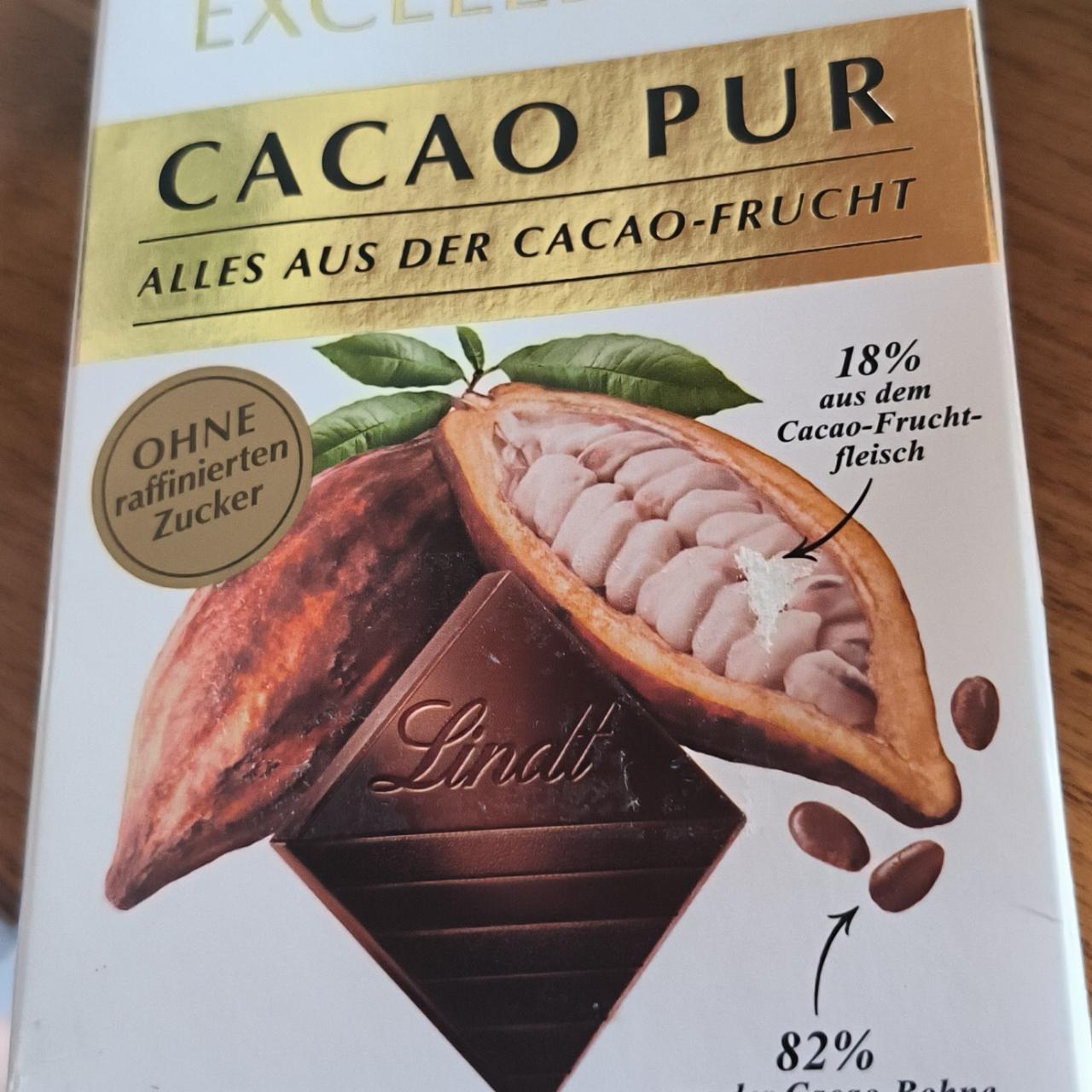 Фото - Excellence Cacao Pur 82% Lindt