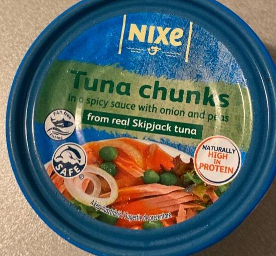 Фото - Tuna chunks from real skipjack tuna Nixe