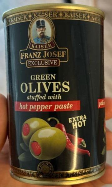 Фото - Green olives hot pepper paste Kaiser Franz Josef