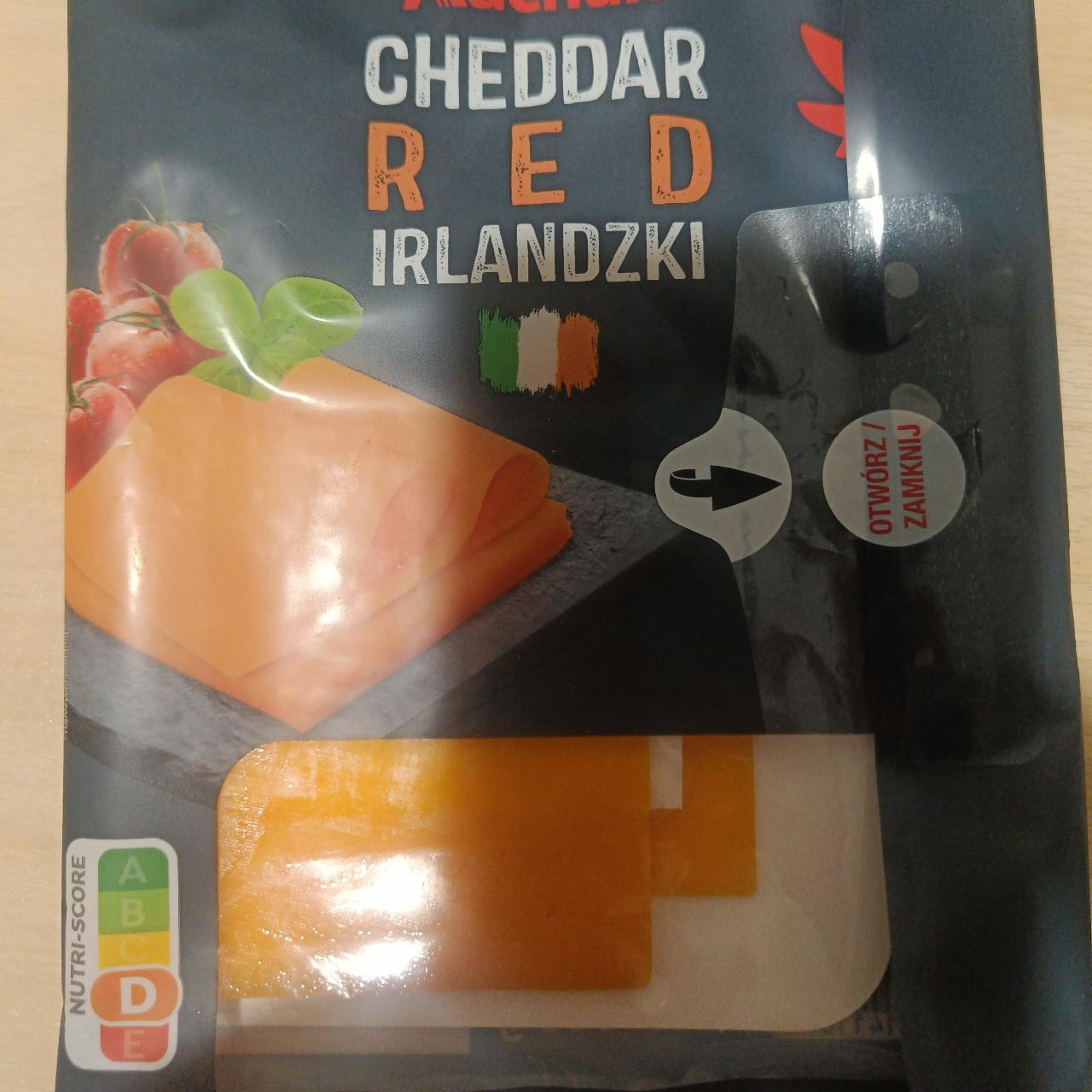 Фото - Сыч чедер Ред ирландский Cheddar Red Irlandzki Auchan