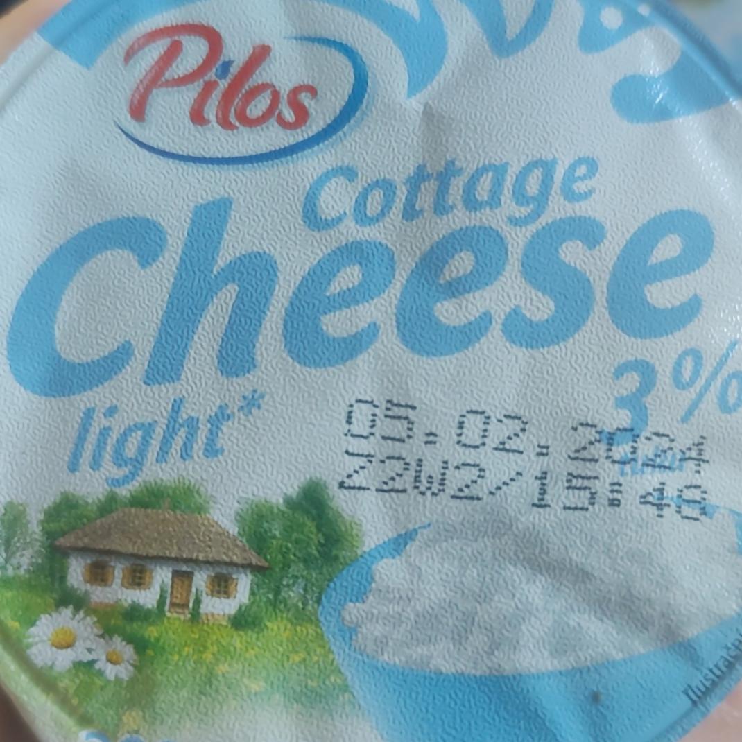 Фото - Cottage cheese light 3% Pilos