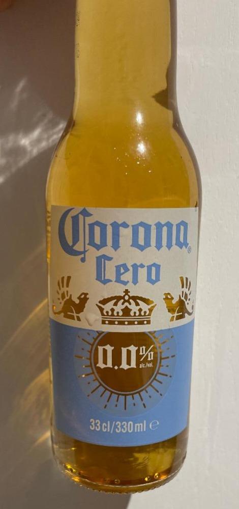 Фото - пиво Корона 0.0% безалкогольное Corona