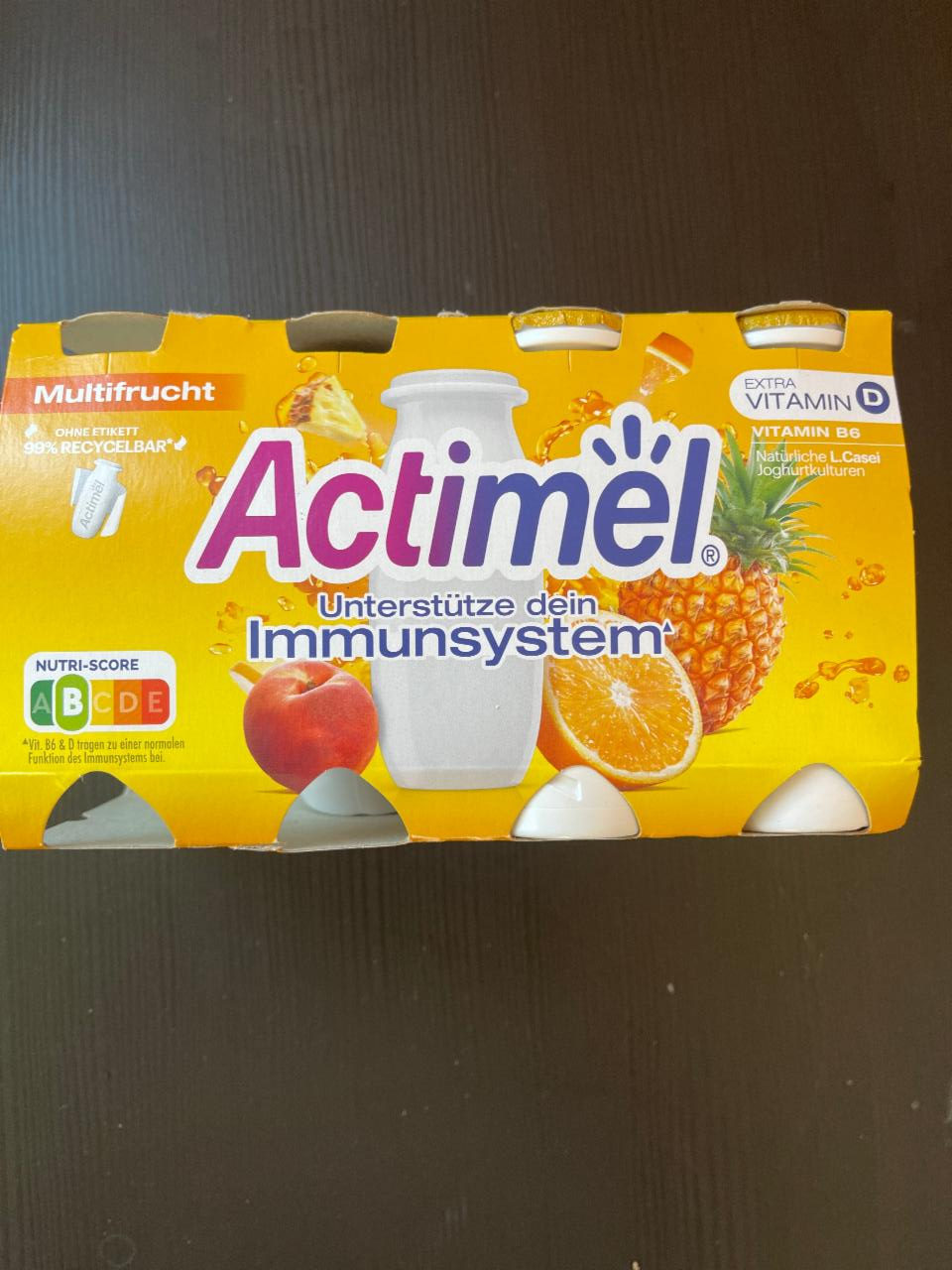 Фото - Multifrucht Milchmischerzeugnis mit Vitamin B6 und D Actimel