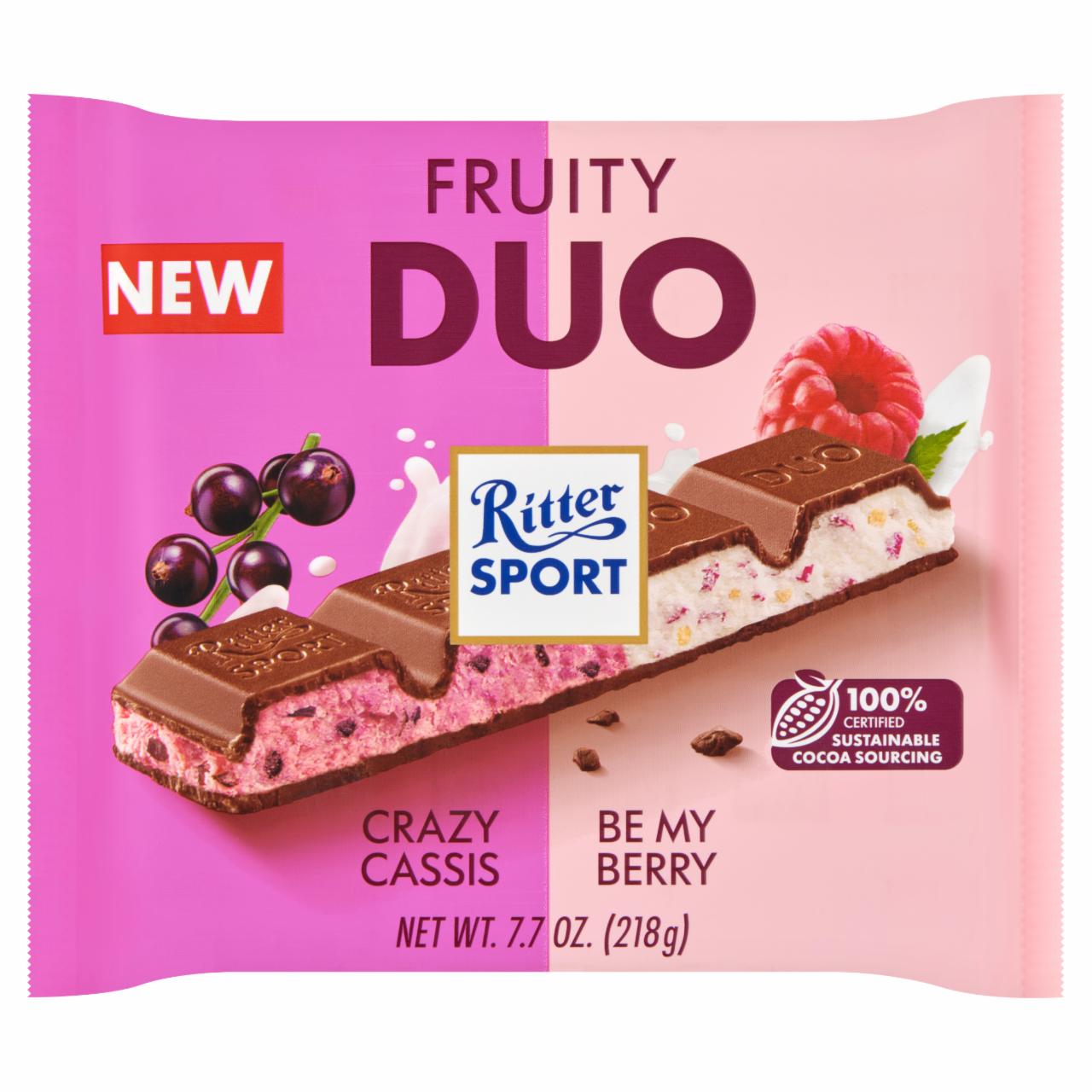 Фото - Fruity duo crazy cassis, bemy berry Ritter Sport