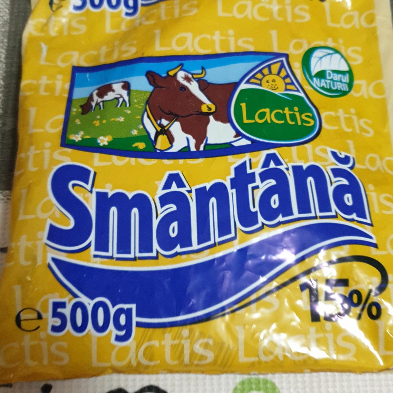 Фото - Smântână 15% Lactis