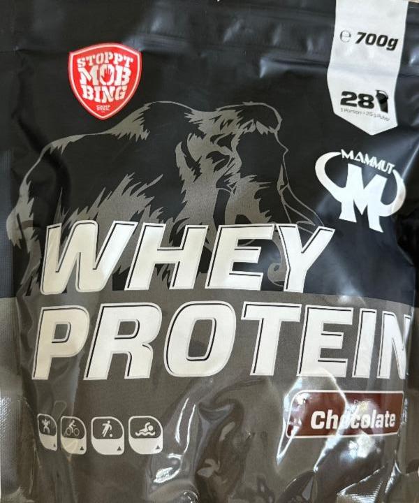 Фото - Whey protein chocolate Mammut