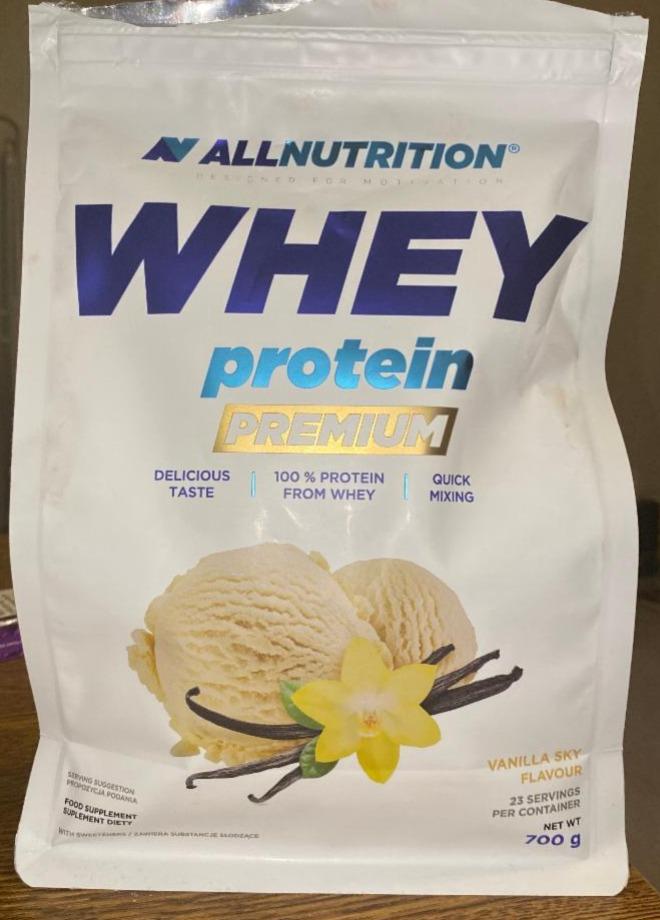 Фото - Whey protein vanilla sky Allnutrition