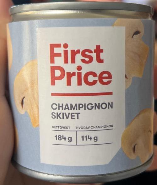 Фото - Champignon skivet First Price