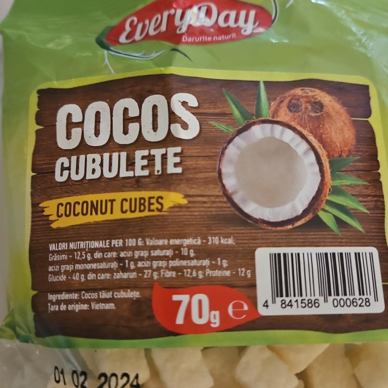 Фото - Cocos cubulete cjcjnut cubes EveryDay