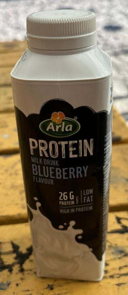 Фото - Protein milk drink blueberry flavour Arla