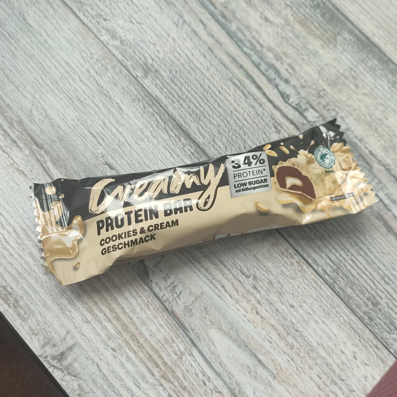 Фото - Creamy Protein Bar Cookies&Cream Geschmack