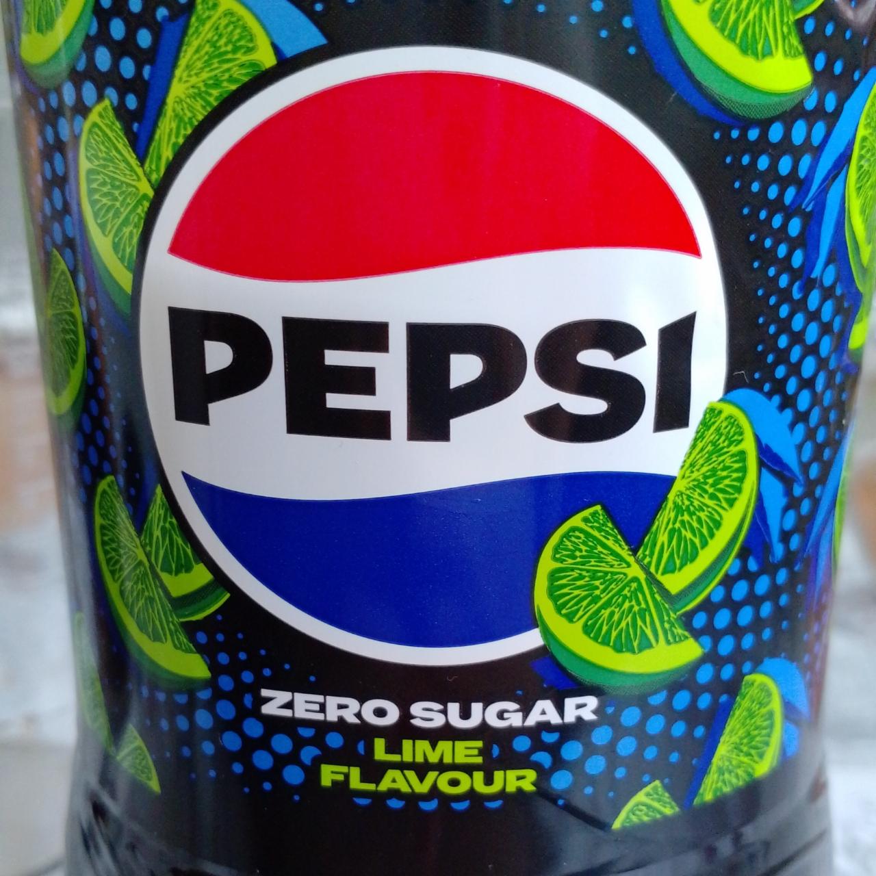 Фото - Zero sugar lime flavour Pepsi