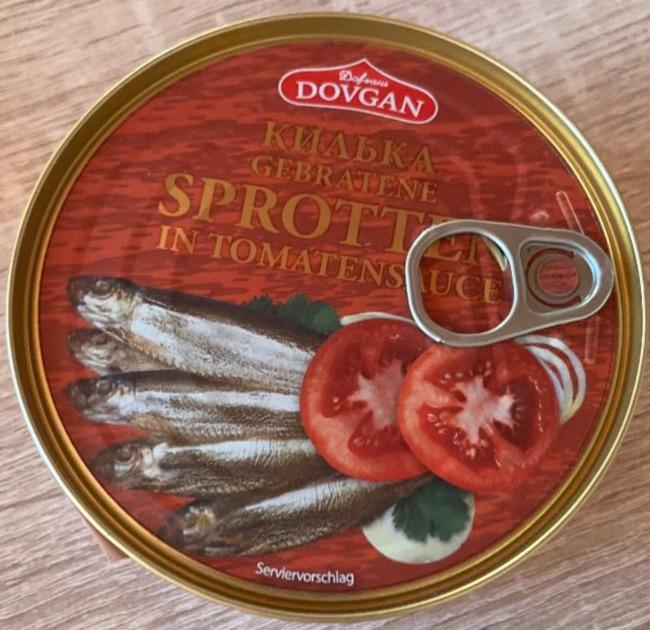 Фото - Шпроты в томатном соусе Sprotten In Tomatensauce Dovgan