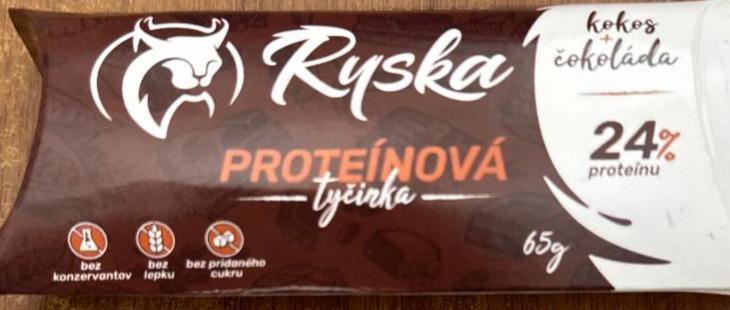 Фото - Proteínová tyčinka kokos+čokoláda Ryska