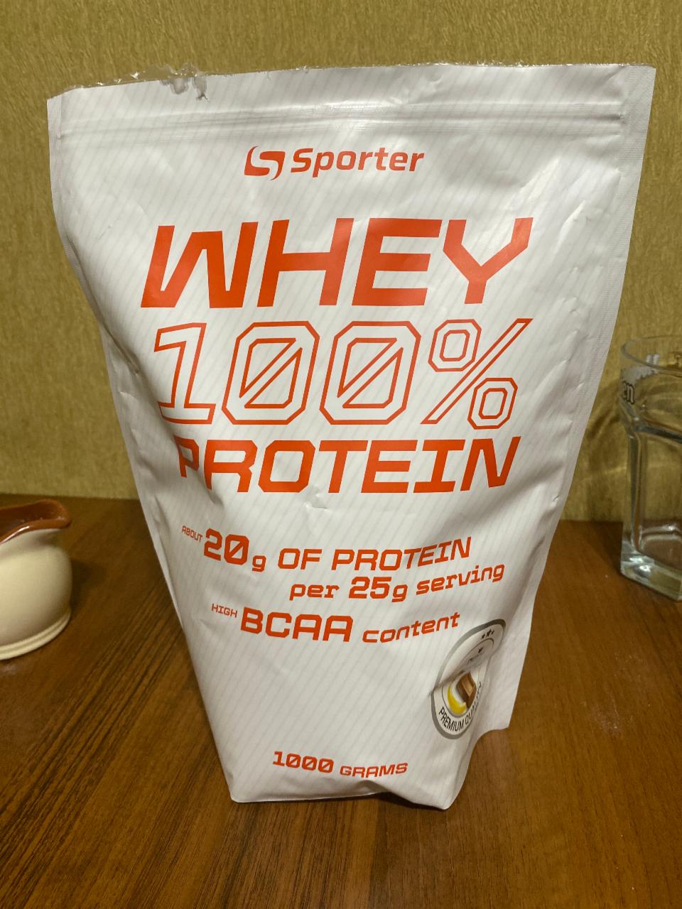 Фото - Whey 100% protein chocolate/banana Sporter