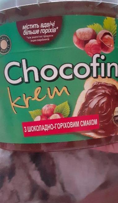 Фото - Паста с шоколадно-ореховым вкусом Krem Chocofini