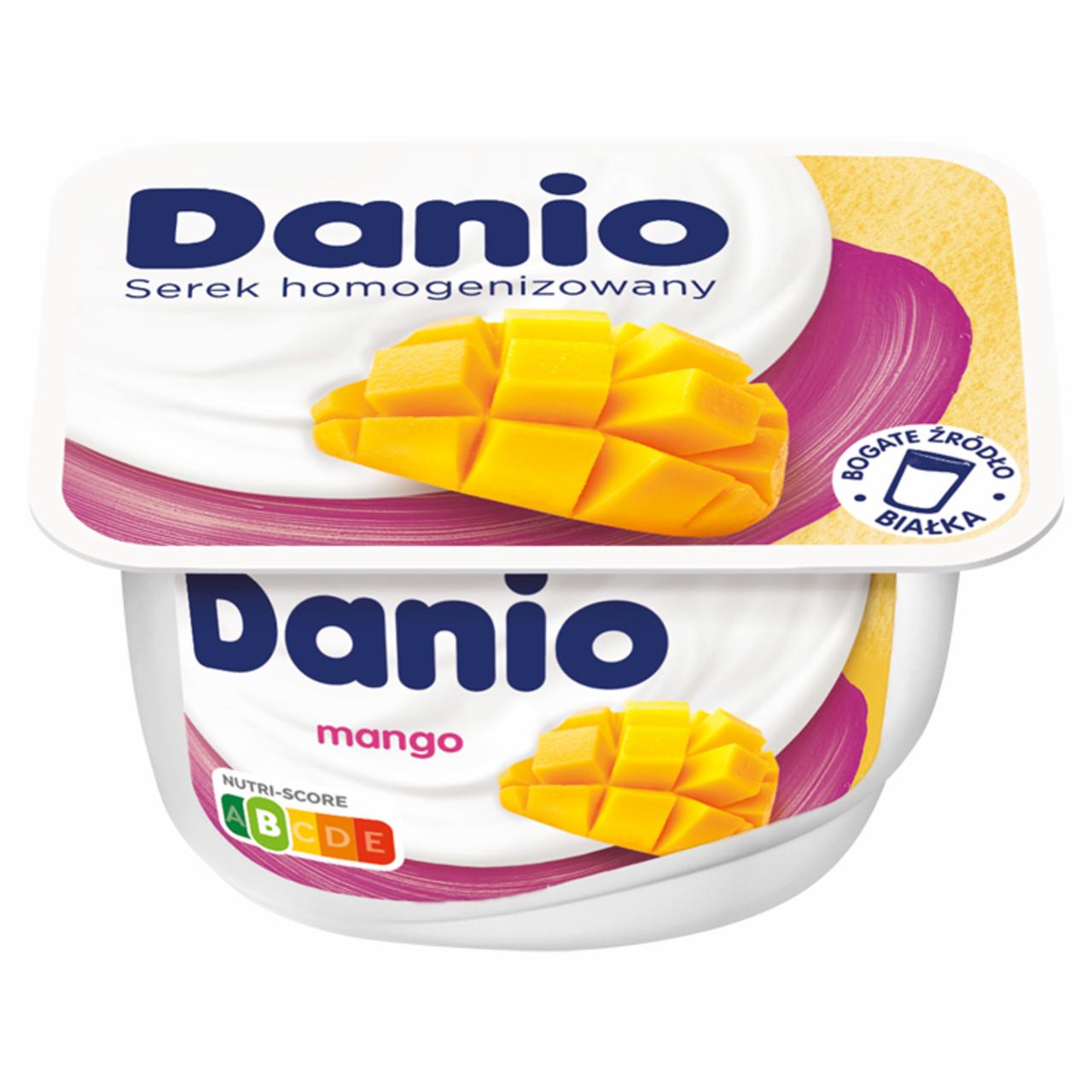 Фото - Творожок гомогезированный со вкусом манго Danio