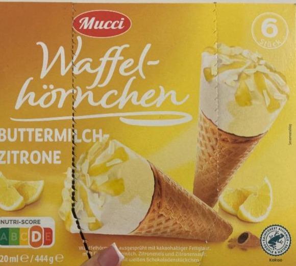 Фото - Waffel-Hörnchen buttermilch zitrone Mucci