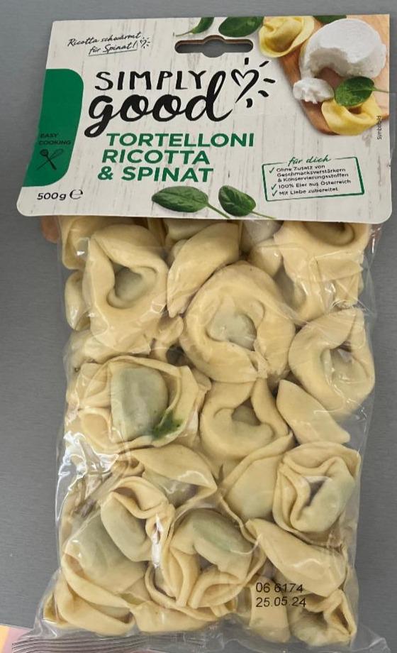 Фото - Tortelloni ricotta and spinat Simply Good