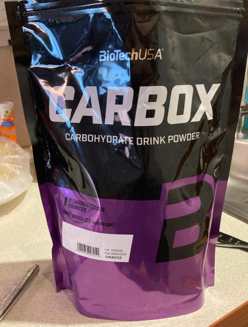 Фото - Carbox Carbohydrate drink powder BioTechUSA