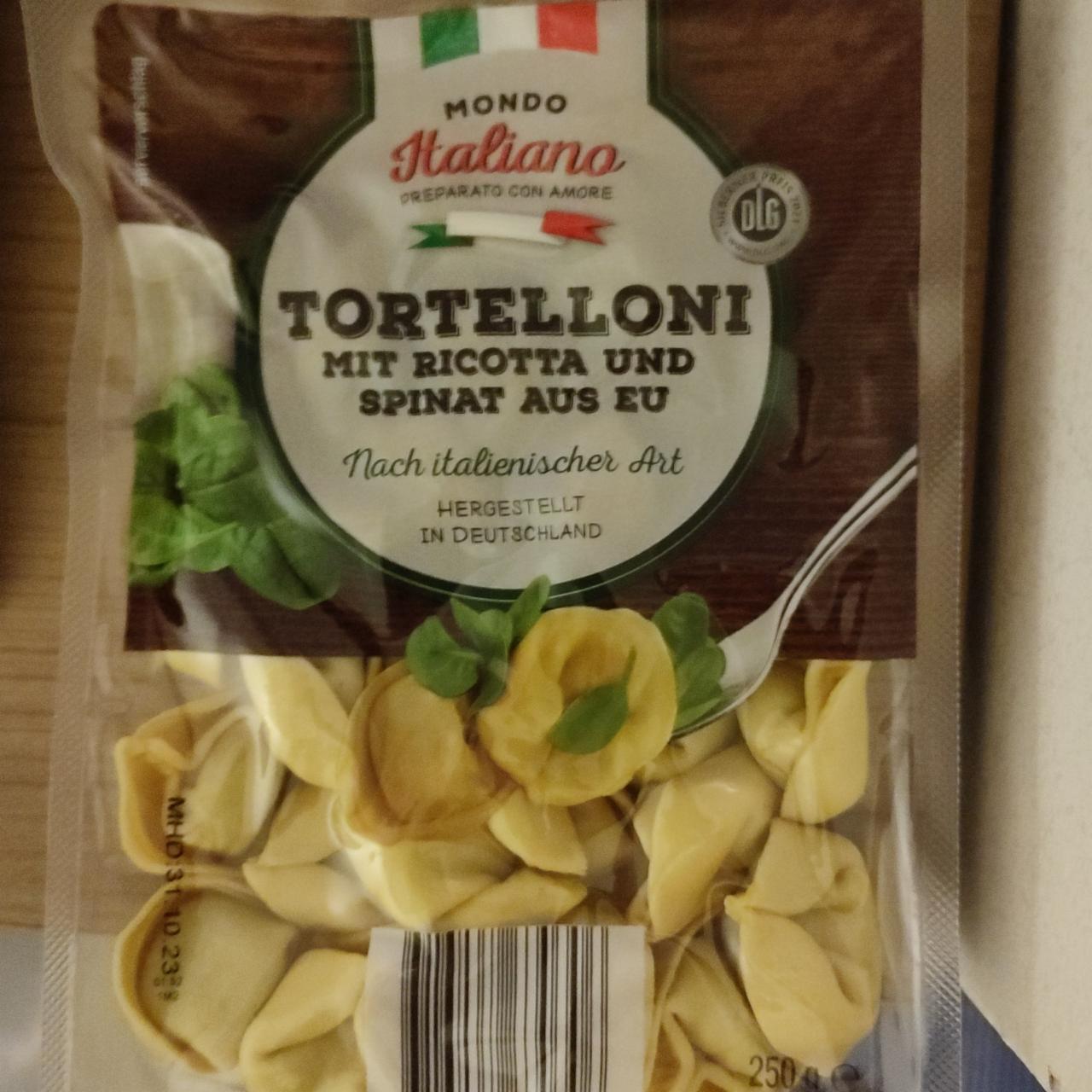 Фото - Тортеллини tortelloni mit Ricotta und Spinat Mondo Haliana