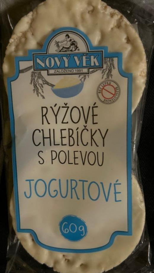 Фото - Chlebičky rýžové s jogurtovou polevou Nový věk