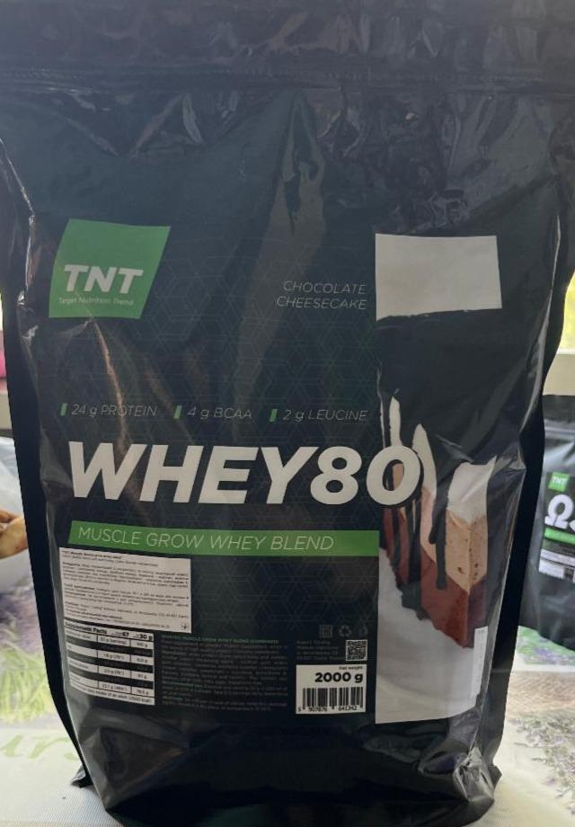 Фото - Whey 80 muscle grow whey blend TNT