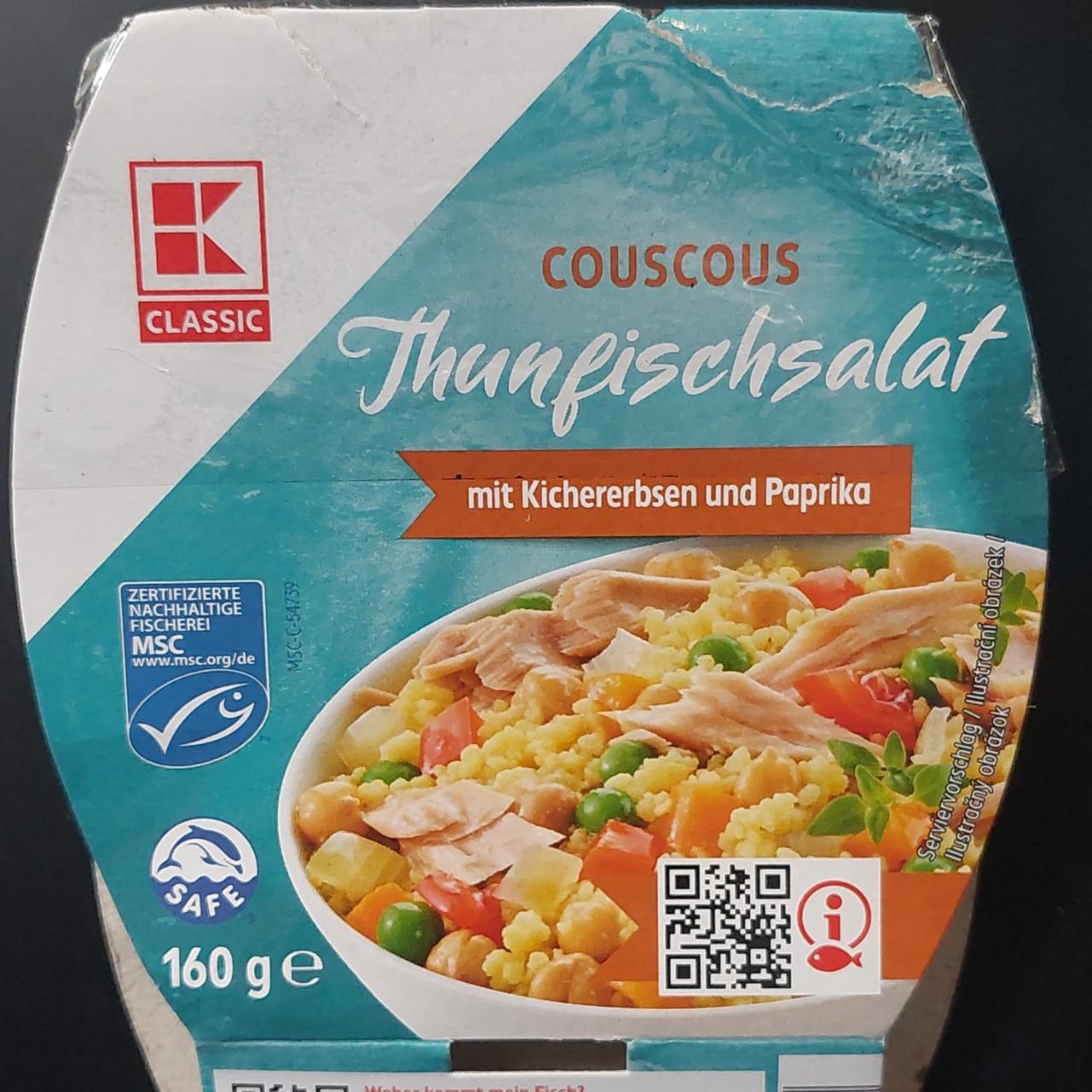 Фото - Couscous thunfischsalat mit kichererbsen und paprika K-classic