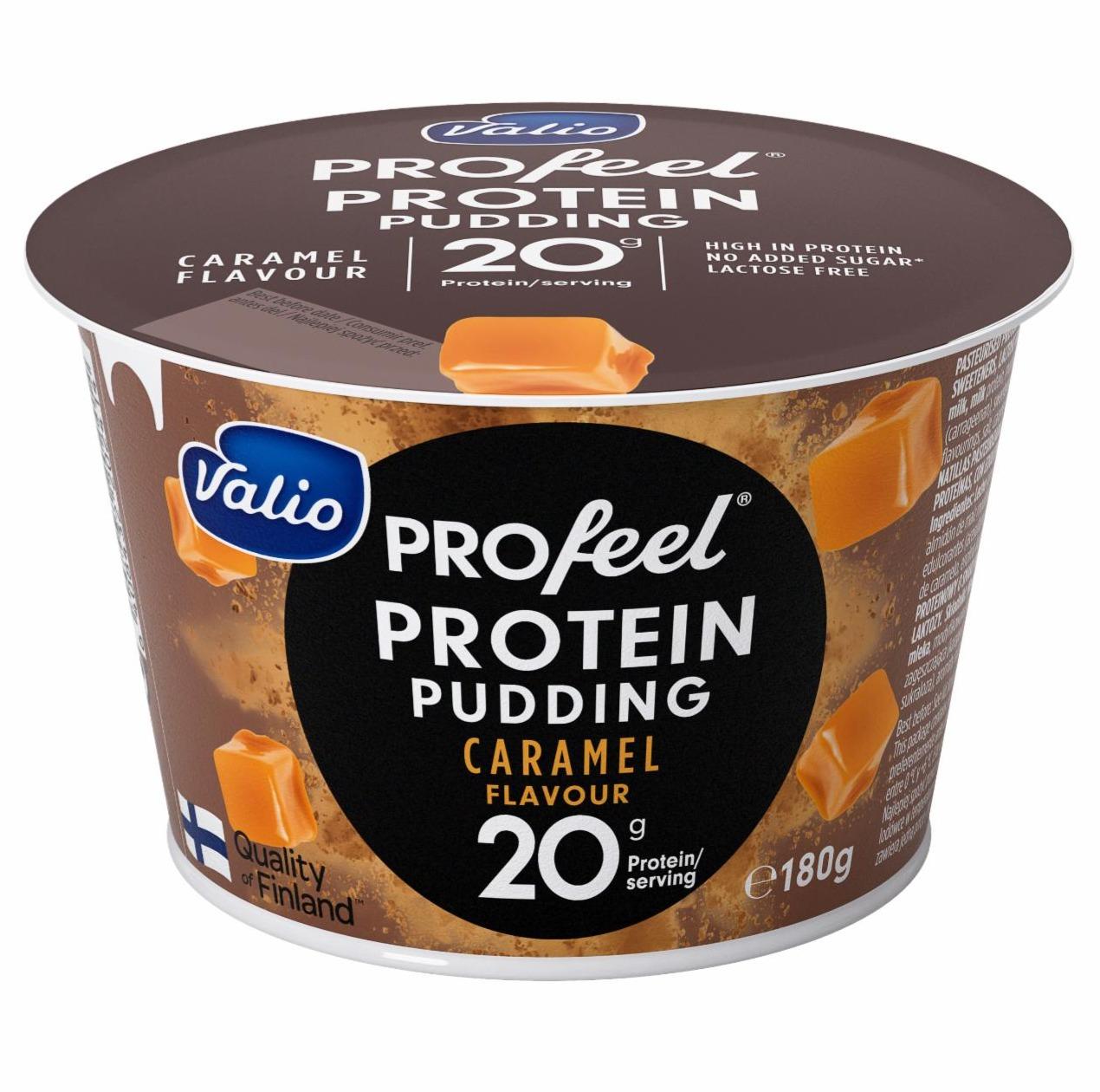 Фото - Profeel Protein Pudding Caramel Valio